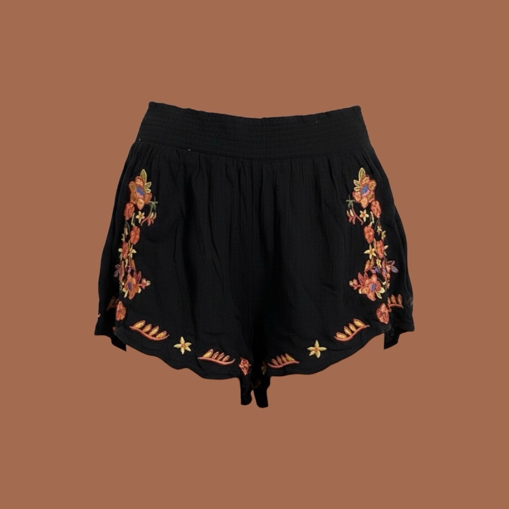 Forever 21 Embroidered Shorts